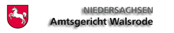 Amtsgericht Walsrode mit Landeswappen